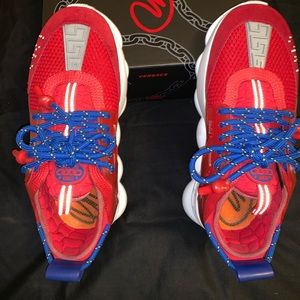 Versace chain reaction trainers sneakers